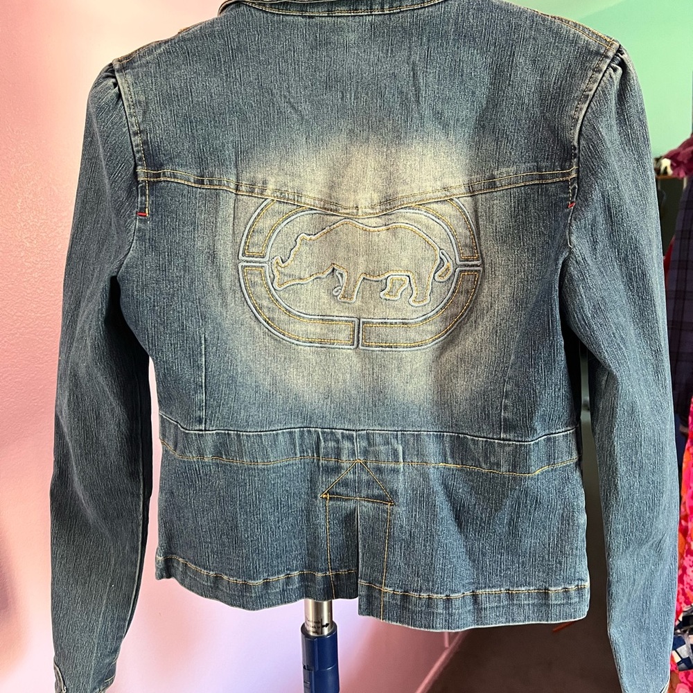 Echo Stretch Denim Jacket/Blazer Lightweight, Spr… - image 3